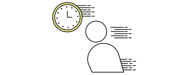 即日融資を説明するイラスト